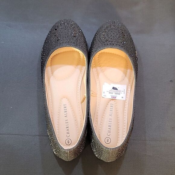 BRAND NEW CHARLES ALBERT DRESS SLIP-ON BALLERINA FLATS - Picture 5 of 15